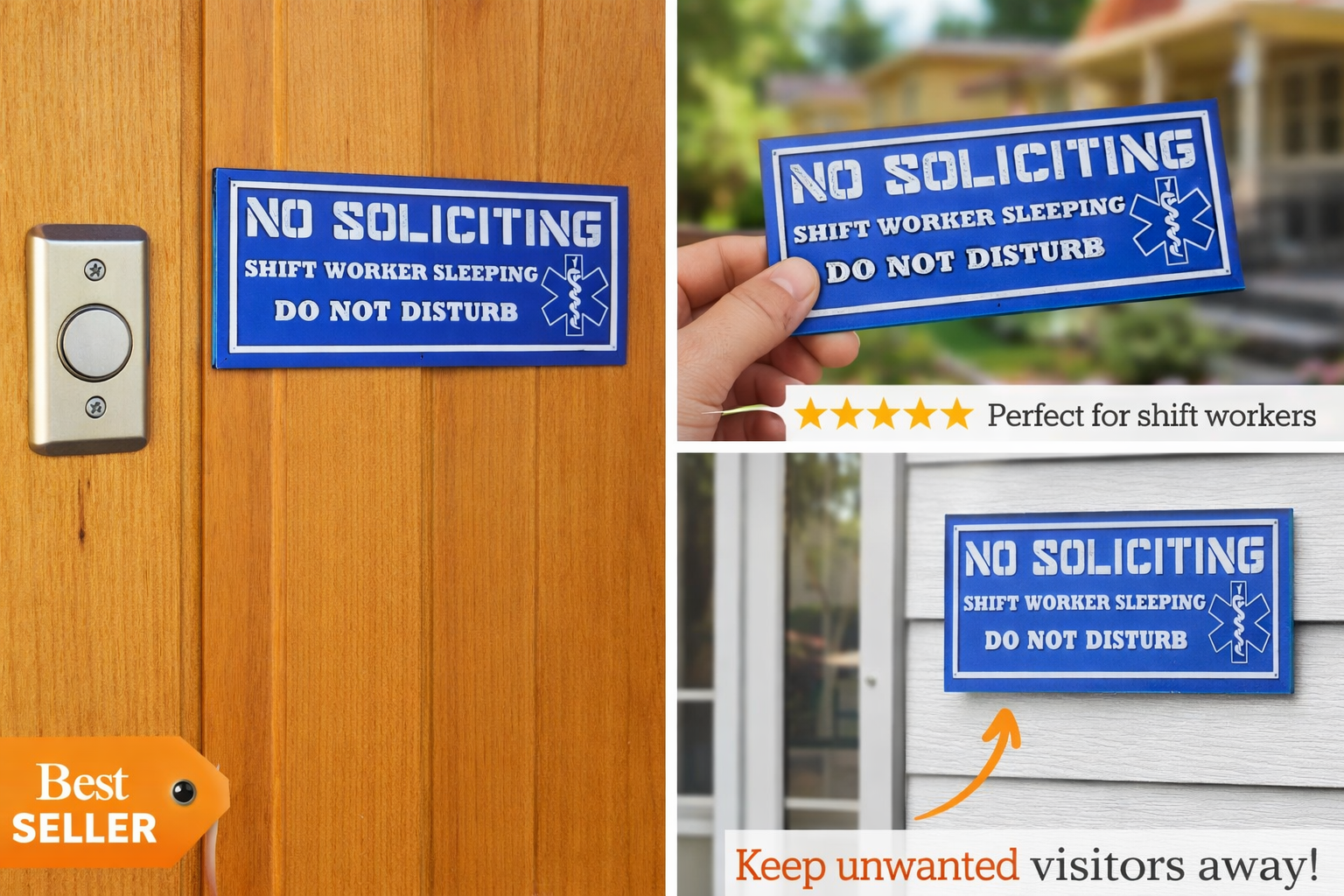 No Soliciting Sign - Functional outdoor signage